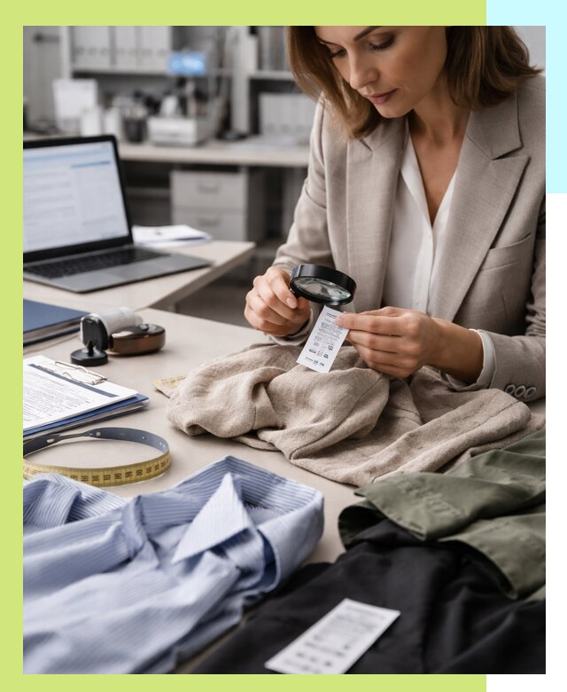 Сертификация одежды и текстиля в Стрежевом, быстрая экспертиза