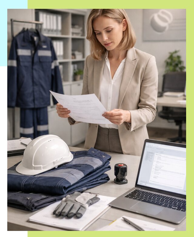 Сертификация спецодежды в Стрежевом от 7137 р. | Алешин-Стж