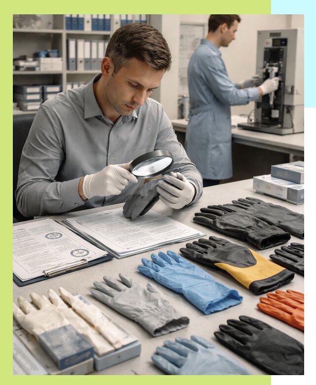 Сертификация перчаток и средств защиты продукции в Стрежевом