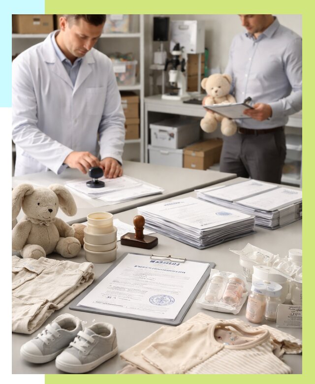 Сертификация детских товаров в Стрежевом от 15293 р. | Алешин-Стж