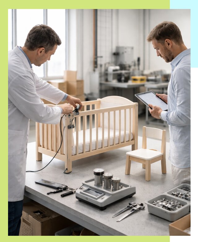 Сертификация детской мебели и проверка безопасности в Стрежевом