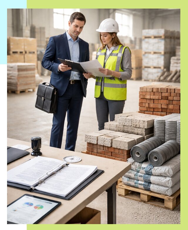 Сертификация строительных материалов в Стрежевом от 20390 р. Алешин-Стж