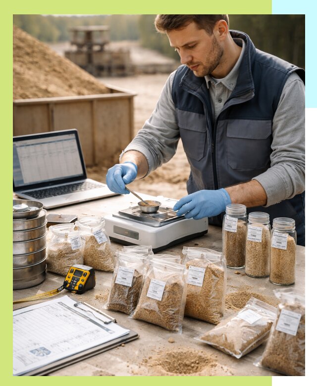 Сертификация песка в Стрежевом подтверждение качества и безопасности