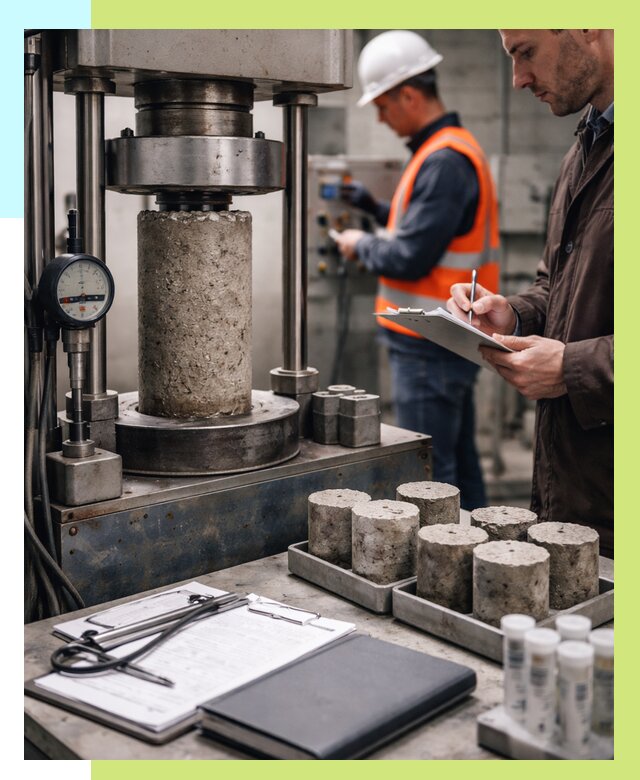 Сертификация бетона в Стрежевом от 30585 р. сертификат | Алешин-Стж