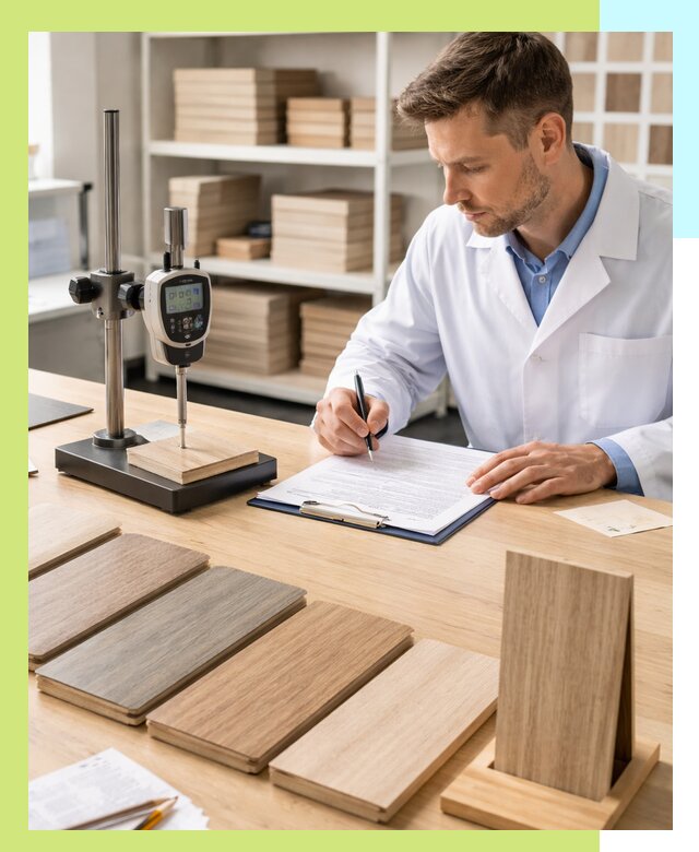 Сертификация ламината с испытаниями и оформлением документов в Стрежевом