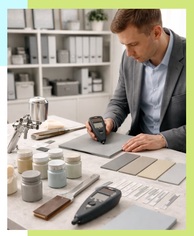 Сертификация краски в Стрежевом от 25488 р. | Алешин-Стж центр