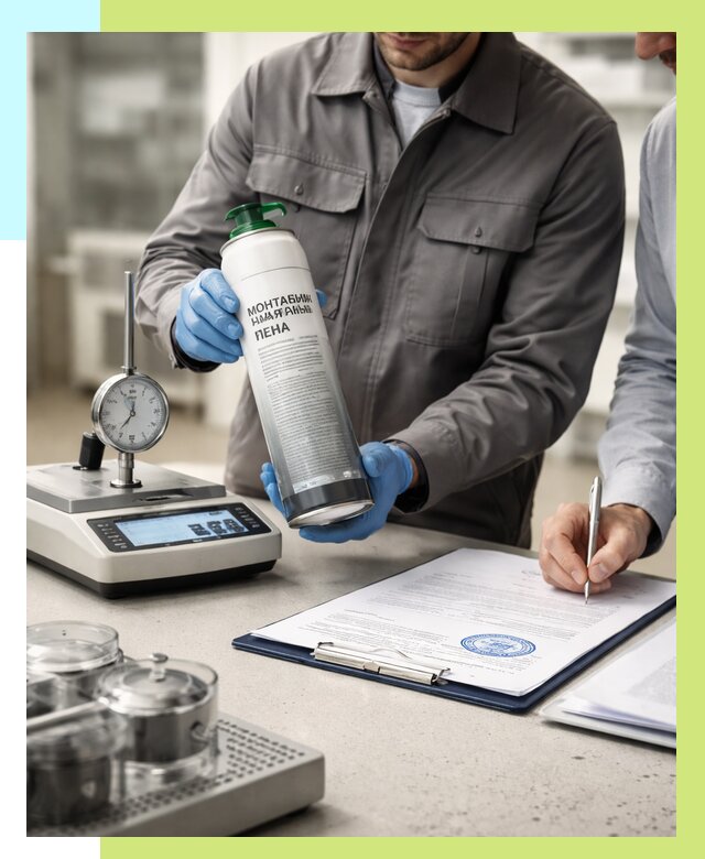 Сертификация монтажной пены в Стрежевом от 15293 р. | Алешин-Стж