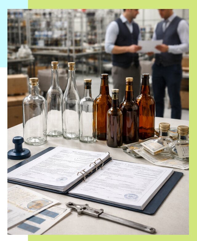 Сертификация стеклянных бутылок в Стрежевом от 25488 р. | Алешин-Стж