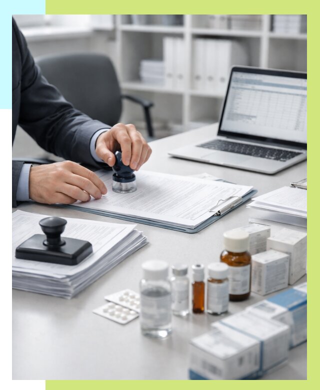 Сертификация лекарств в Стрежевом от 152925 р. | Алешин-Стж