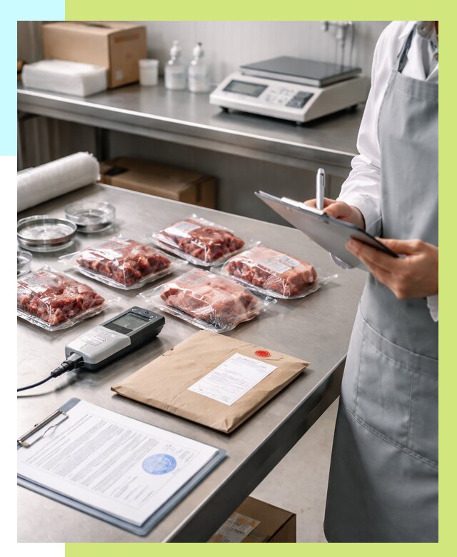 Сертификат на мясо и декларация в Стрежевом от 8666 р. | Алешин-Стж