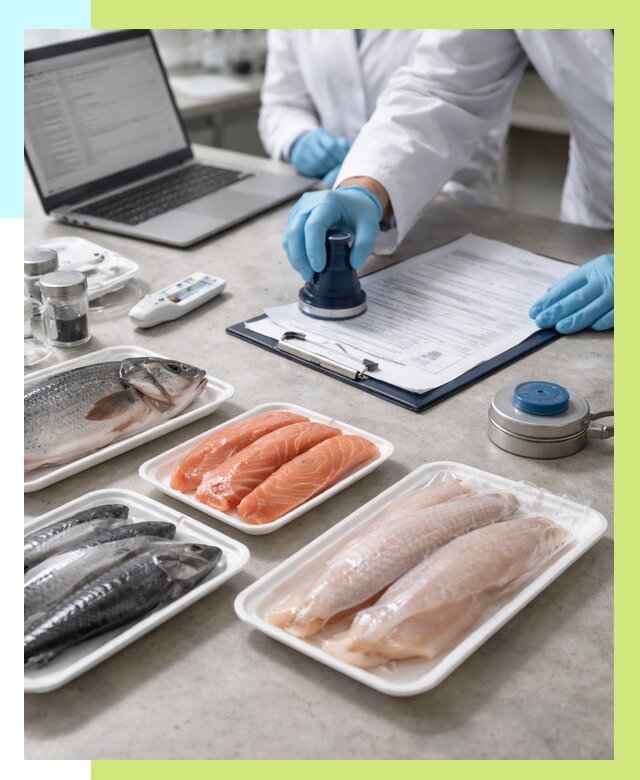 Сертификация рыбы и сертификат в Стрежевом от 15293 р. | Алешин-Стж