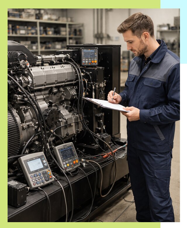 Сертификация дизельных генераторов и их оборудования в Стрежевом