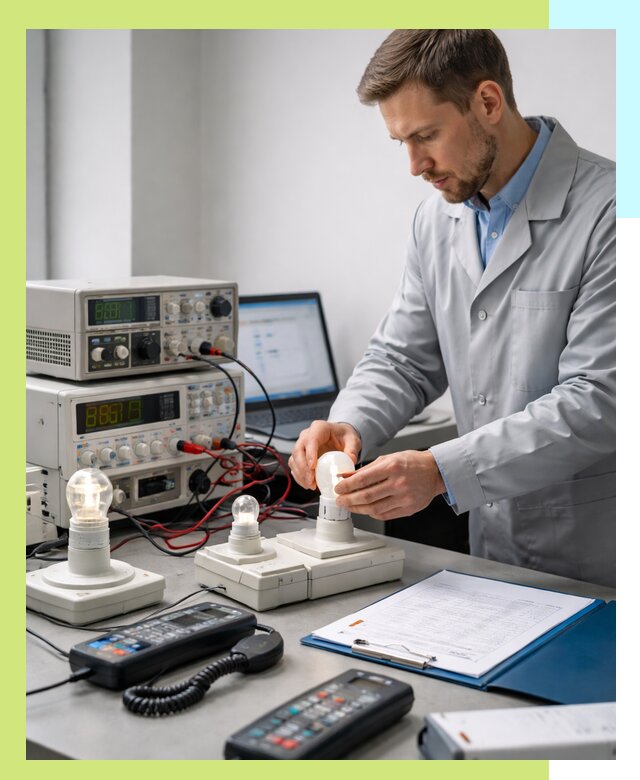 Сертификация ламп и светильников в Стрежевом по нормативам