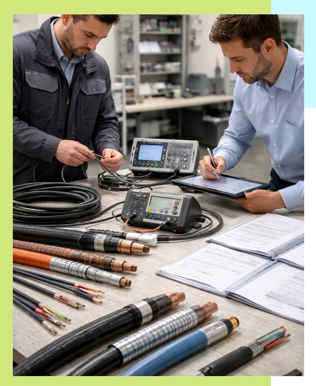 Сертификация кабеля и электропроводки в Стрежевом под ключ