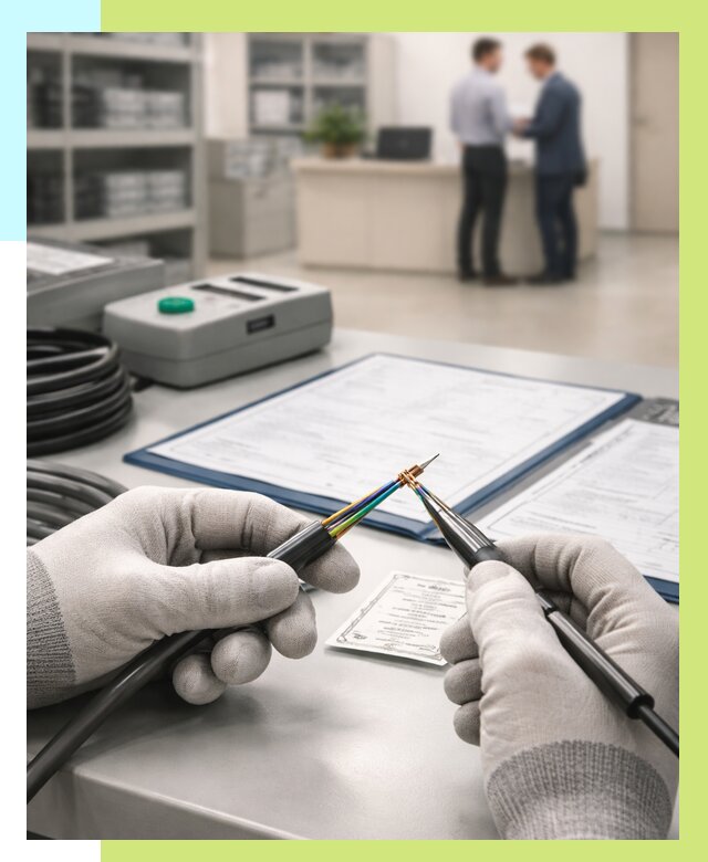 Сертификация провода в Стрежевом от 18351 р. в Алешин-Стж