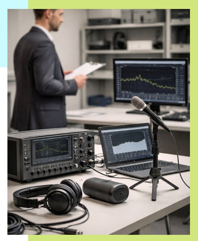 Сертификация аудиотехники в Стрежевом от 15293 р., Алешин-Стж