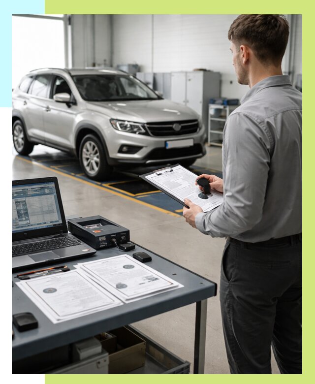 Сертификация транспортных средств в Стрежевом от 12234 р. | Алешин-Стж