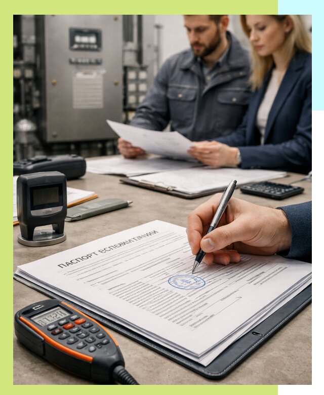 Оформление паспорта эксплуатации оборудования в Стрежевом