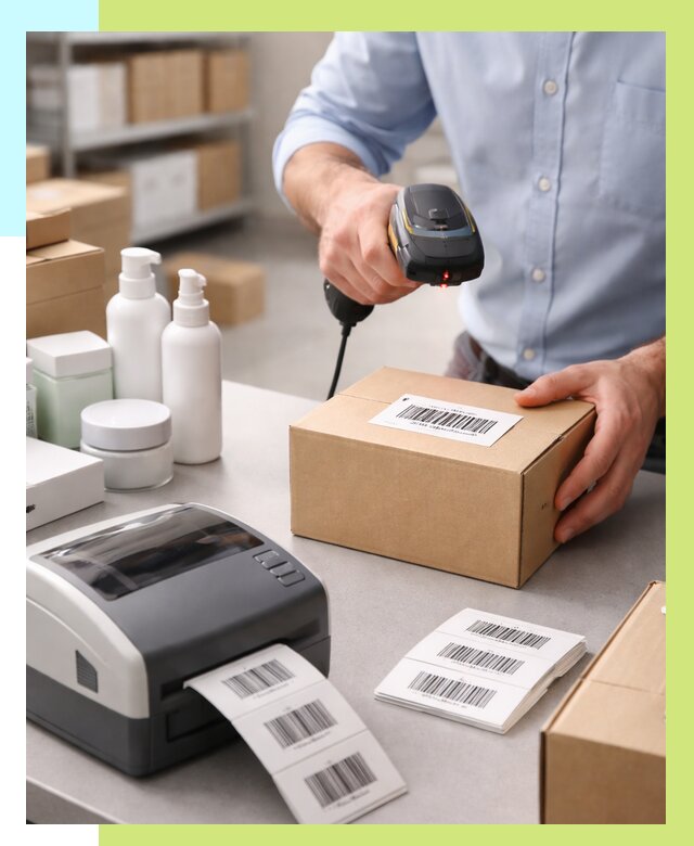 Штрихкодирование продукции в Стрежевом от 4588 р. | Алешин-Стж