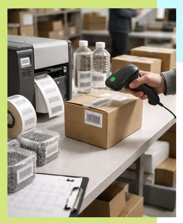 Штрихкодирование продукции и маркировка для продажи в Стрежевом