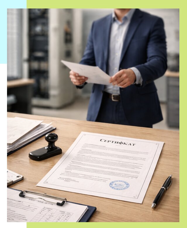 Сертификат на оборудование в Стрежевом от 15293 р. | Алешин-Стж