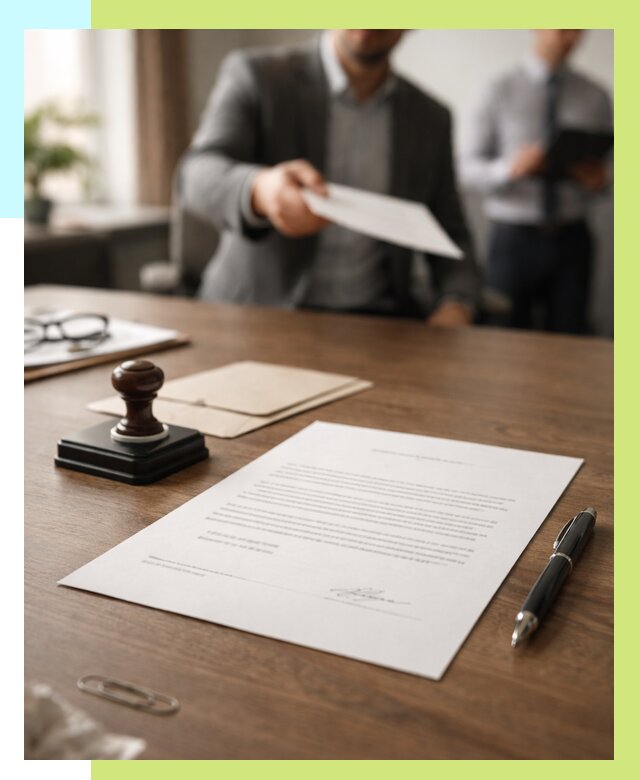 Отказное письмо по сертификации в Стрежевом от 3568 р. | Алешин-Стж