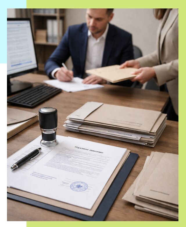 Отказное письмо для таможни в Стрежевом от 3059 р, Алешин-Стж