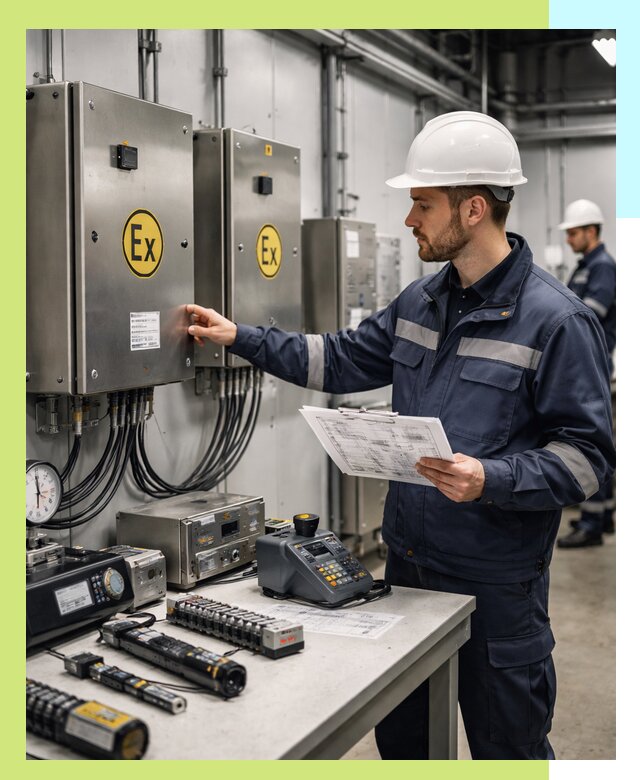 Сертификат взрывозащиты промышленного оборудования в Стрежевом