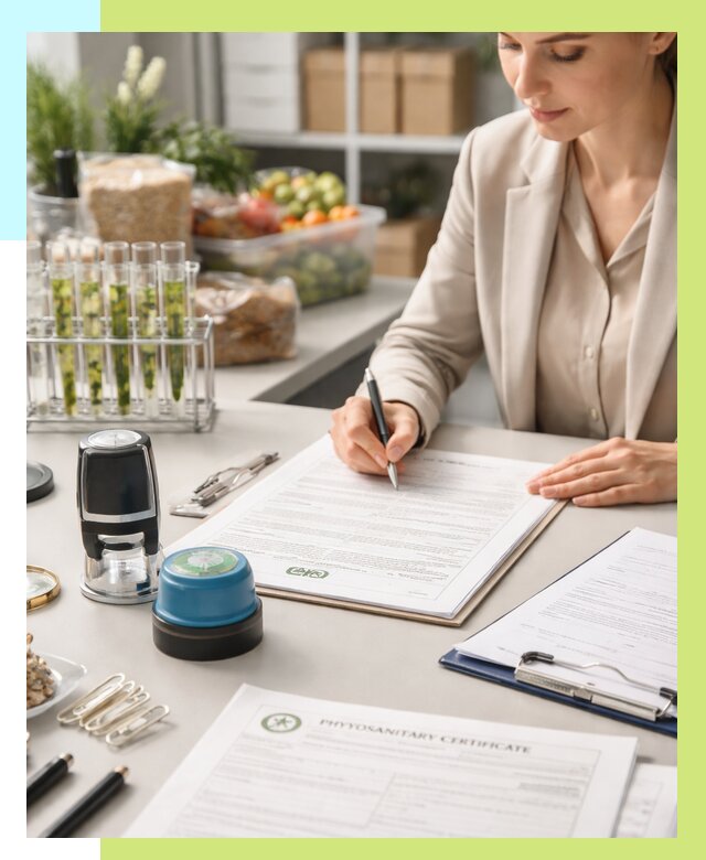 Фитосанитарный сертификат оформить в Стрежевом от 4588 р. | Алешин-Стж