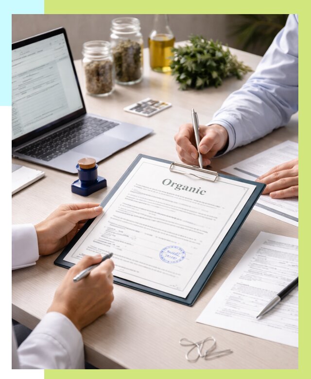 Оформление сертификат органик в Стрежевом от 30585 р. | Алешин-Стж
