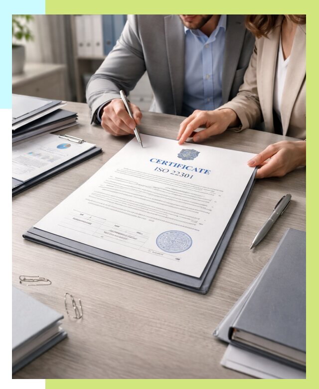Сертификат ISO 22301 в Стрежевом от 45878 р. | Алешин-Стж срочно