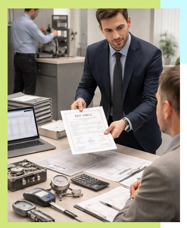 Выдача сертификата ISO 10012 по требованиям метрологии в Стрежевом