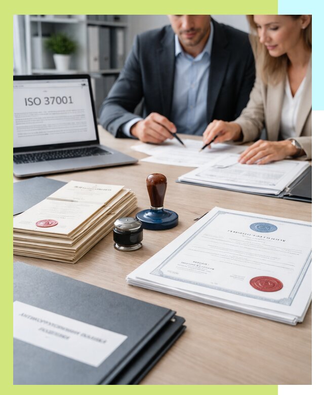 Получение сертификата ISO 37001 по системе борьбы с коррупцией в Стрежевом